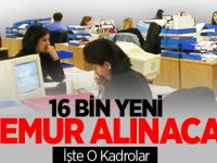 16 bin Yeni Memur Alınacak