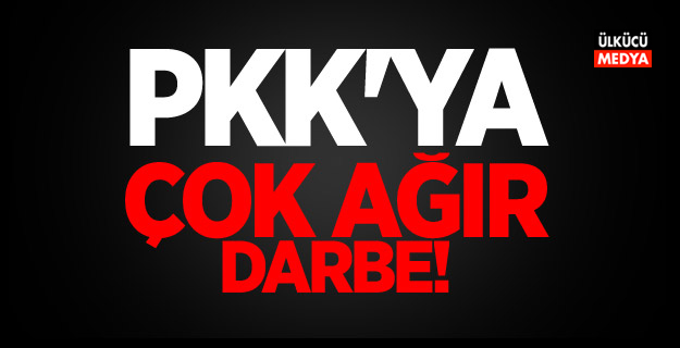 PKK'ya Darbe Ütsüne Darbe İndirildi