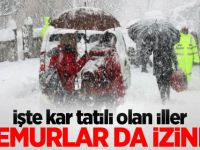 Okulları Tatil olan iller 10 Ocak tam listesi