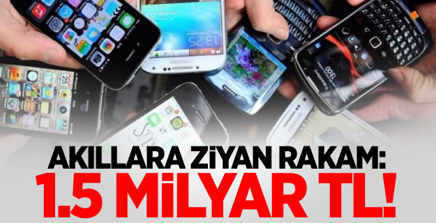 Akıllara ziyan rakam: 1.5 milyar TL!