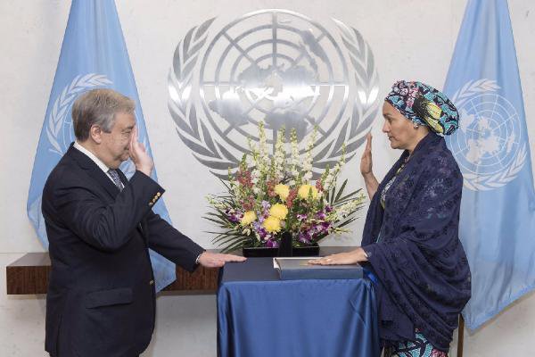 Former Nigerian Minister Sworn İn As Un Deputy Secretary-general