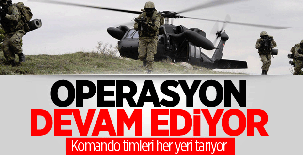 Erzincan'da şiddetli çatışma! Operasyon sürüyor