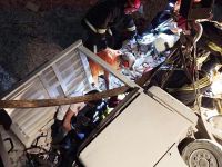 Forkliftin Altında Kalan İşçiyi İtfaiye Kurtardı