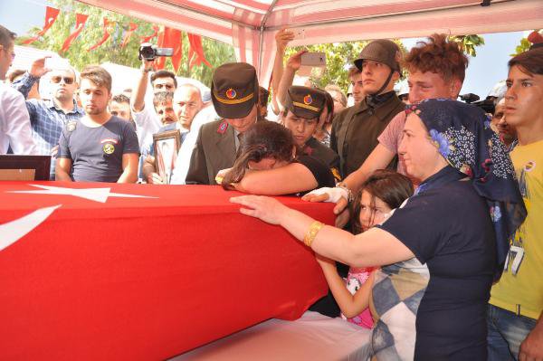 Aydın Şehidini Uğurladı