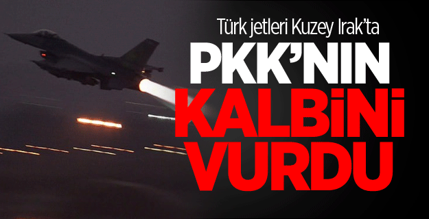 PKK'nın büyük lojistik üssü imha edildi!