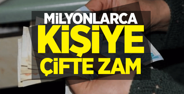 Emekliye ve memura çifte zam Müdesi!