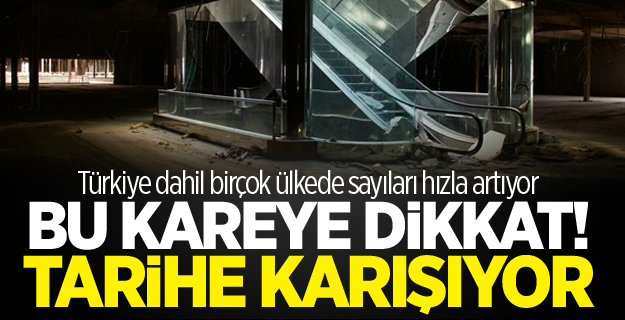 ABD'de alışveriş merkezleri tarihe karışıyor