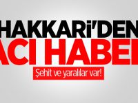Hakkari'den acı haber: Şehit ve yaralılar var!