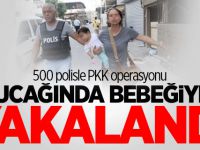 Adana’da 500 polisle PKK operasyonu: 31 gözaltı