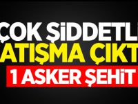 Elazığ'da Çatışma çıktı: 1 şehit