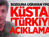 Bozguna uğrayan YPG'den küstah 'Türkiye' açıklaması