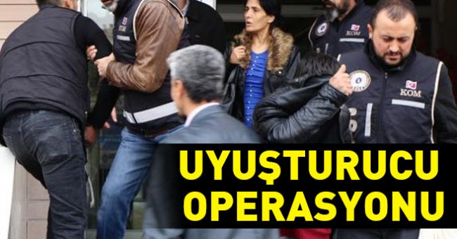 Serik'te Uyuşturucu Operasyonu