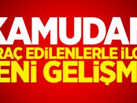 Kamudan ihraç edilenlerle ilgili yeni gelişme!