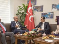 MHP'li Mevlüt Karakaya bayramlaşmada AKP'li Emrullah İşler'e ders verdi!..