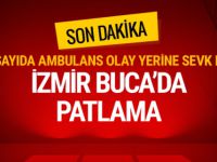 İzmir Buca'da cezaevi servis aracının geçişi sırasında patlama; yaralılar var..