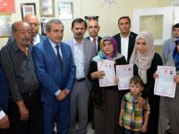 3 Şehit Ailesine Ev Hediye Edildi