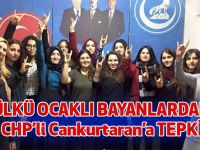 Samsunlu Ülkü Ocaklı Bayanlardan CHP'lİ Yasemin Cankurtaran'a Tepki