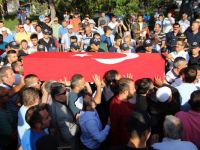 Şehit Polis Adnan Saka ebedi aleme uğurlandı.