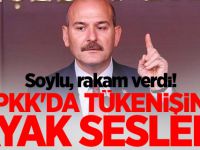 Süleyman Soylu, rakam verdi! PKK'da tükenişin ayak sesleri