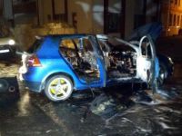 Sivas'ta Tartıştıkları Kişilerin Aracını Yaktılar