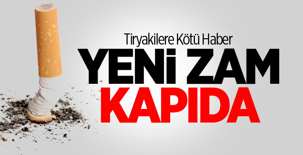 Sigaraya Yeni Zam Geliyor