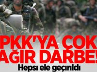 PKK'ya çok ağır darbe! Hepsi ele geçirildi
