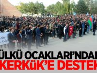 Ülkü Ocakları'ndan Kerkük’e Destek Yürüyüşü