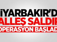 Diyarbakır'da kalleş saldırı! Operasyon başladı