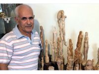 Ağaç Parçalarını 14 Yıldır Sanat İçin Topluyor