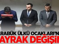 Karabük Ülkü Ocakları'nda Bayrak Değişimi
