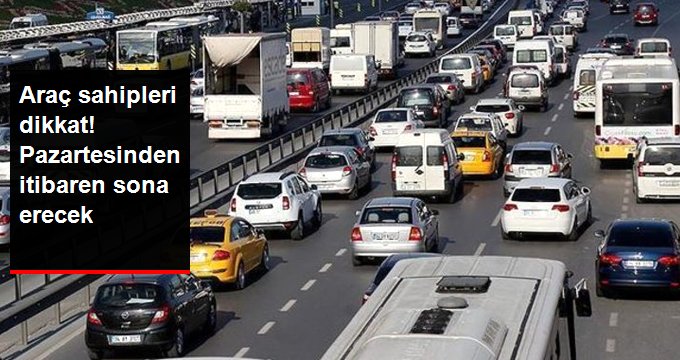 Araç Sahipleri Dikkat! 1 nisan son