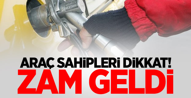 Araç sahipleri dikkat! Zam geldi