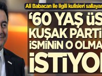 Ali Babacan Ile Ilgili Kulisleri Sallayan Gelisme 60 Yas Ustu Kusak Partinin Isminin O Olmasini Istiyor