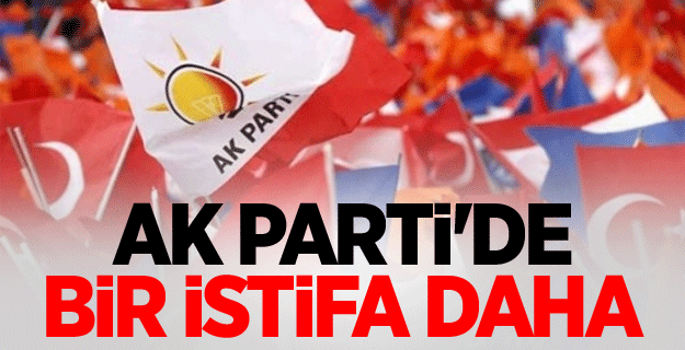 AK Parti'de bir istifa daha