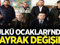 Ülkü Ocakları’nda Bayrak Değişimi