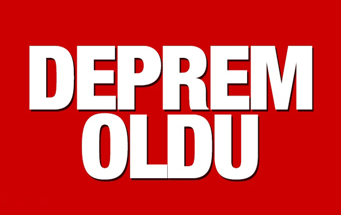 İzmir'de Bir Korkutan Deprem Daha Meydana Geldi