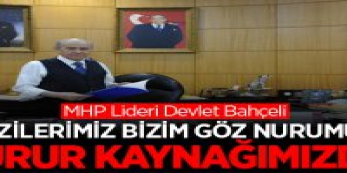 Bahçeli'den Gaziler Günü Mesajı