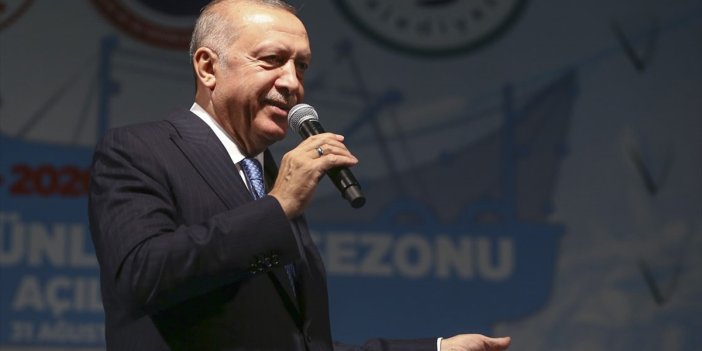 Cumhurbaşkanı Erdoğan'dan Su Ürünleri Kanunu açıklaması