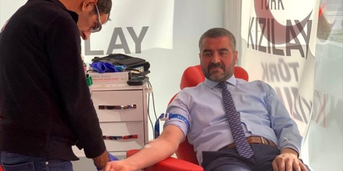 MHP Malatya İl Yönetiminden kan bağışı