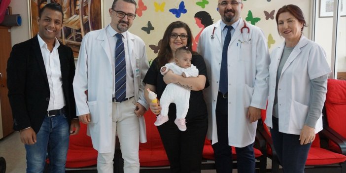 980 gram doğan Arya bebek, hayata tutunmayı başardı